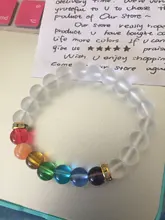 Pulsera de Yoga de 7 Chakras, cuentas sanadoras equilibrio, energía de la vida, brazalete PIEDRA Natural