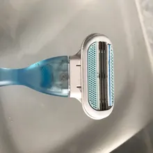 Cabezales de afeitado de 3 cuchillas, máquina de afeitar para el cuidado de la piel, recortador de pelo corporal reemplazable, accesorios de depilación, 4 unids/lote