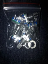360-Degree Switch Rotary-Encoder Push-Button 5pin-Handle 20-Position Built-In 5pcs/Lot