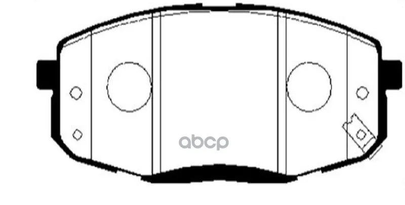 Колодки Тормозные Hyundai I30 07-/Kia Ceed 07-/Carens 02- Передние Ctr Ckkh40 Ctr арт. CKKH40