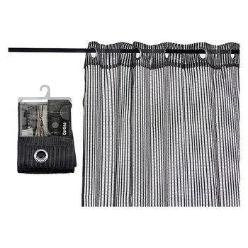 

Curtains Black (1 x 260 x 140 cm)