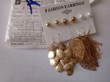 Earrings-Set Boho Tassel Fashion Jewelry Pearl Vintage Womens Geometric for Acrylic