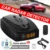 2021 Russian GPS Auto Car Anti Radar Detector for Vehicle Radar Speed Voice Alarm Warning Car Detector Russian Car Accessories