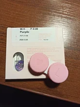 2 uds. De lentes para Cosplay, lentillas multicolores para ojos, maquillaje de Navidad, serie Anime, 1 par