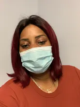 Recool Borgoña Bob corto recto pelucas delanteras de encaje 4X4 cierre pelucas rubio miel Ombre Frontal de encaje pelucas de cabello humano Pre arrancado