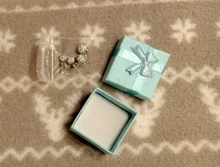 Promoción 925 de moda de plata esterlina U doblar pendiente Shambhala brillante ladiesstud joyería pendientes de alergia libre al por mayor