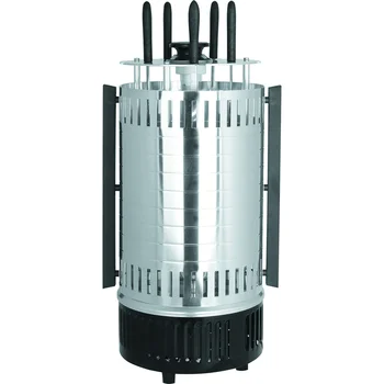 

Электрошашлычница maxtronic max-8601ss 5 skewers, 1000W