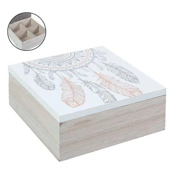 

Decorative box (15 x 15 x 6 cm)