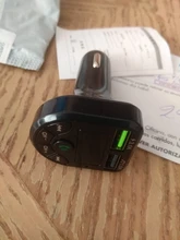 Transmisor FM LED con Bluetooth 5,0 para coche, kit de reproductor de música MP3, USB Dual, cargador 3.1A 1A, 2 puertos USB, para iphone, para coche, disco U/TF