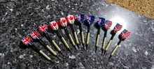 Juego profesional de 12 piezas de dardos con punta suave de 14 gramos, con puntas de plástico Extra para accesorios electrónicos de Dartboard