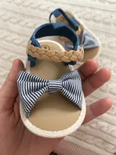 Sandalias antideslizantes con lazo para niñas de 0 a 18 meses, zapatos de princesa con lazo para bebés recién nacidas, sandalias de verano, de material PU