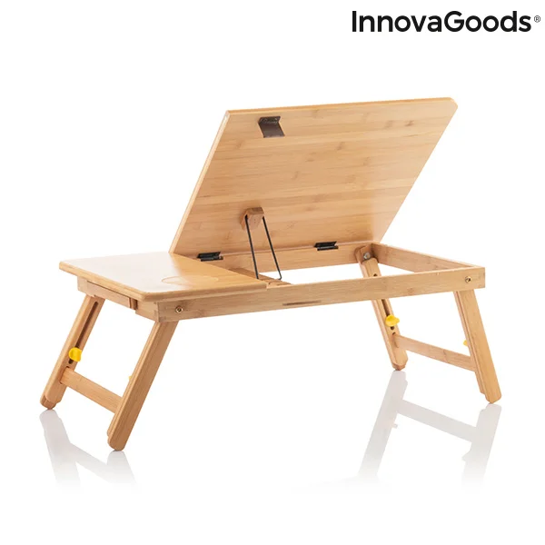 Бамбуковый складной столик Lapwood InnovaGoods