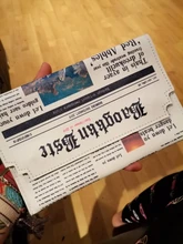 Bolso de hombro con cadena para Mujer, bandolera con personalidad, a la moda, pequeñas bolsas con estilo de periódico cuadrado, venta al por mayor