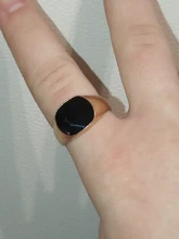 Anillo Vintage para hombre, anillos de esmalte, Punk, clásico, negro, piedras negras de imitación, anillo esmaltado