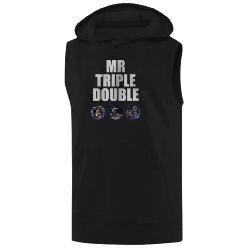 russell sleeveless hoodie