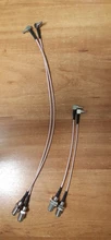 Conector hembra tipo F a CRC9, macho, ángulo recto, Cable en espiral RG316, 15cm, para módem HUAWEI