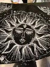 Juego de mesa de Tarot no tejido, cubierta para cartas de juego, mantel para juego, 49x49cm