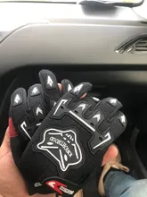 TDPRO-guantes de motocicleta de nailon para niños y niñas, cinco colores, dedo completo, protección profesional para Motocross, guante para equipo