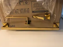 Bar-Shelf Hook Rail-Bar-Rack Towel Tissue-Paper-Holder Bathrobe Bathroom-Hardware-Set