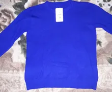 Alta calidad puro colores primavera Otoño Invierno estilo europeo de moda de las mujeres Pullovers de punto, de lana de Cachemira suéter de mujer de gran tamaño