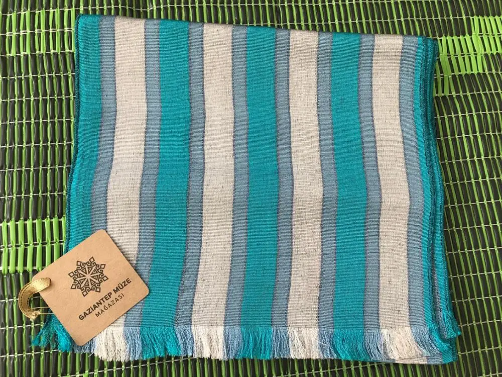 

Colorful Kutnu Fabric Scarf Hand Woven Authentic Gift for Woman, Authentic silk , Woman Accessory