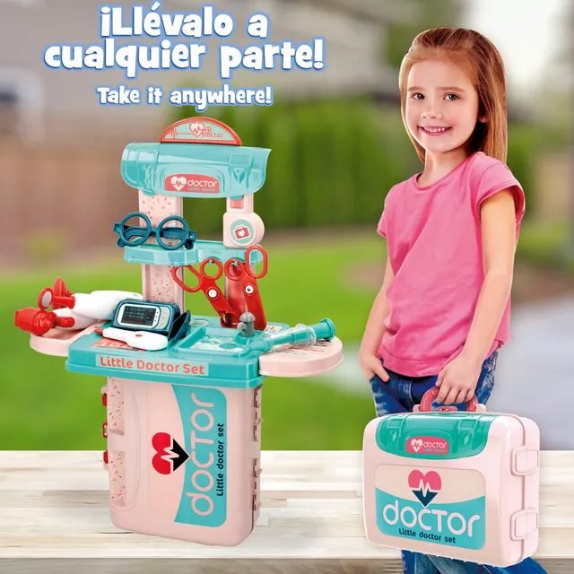 Maletín de médico CB Toys, Maletin medico juguete, Maletín de médicos para  niños, Set médicos infantil, Maletín emergencias juguete, Juego medico para  niños, Juguetes de médicos, Kit medico infantil,Juguetes para niños 