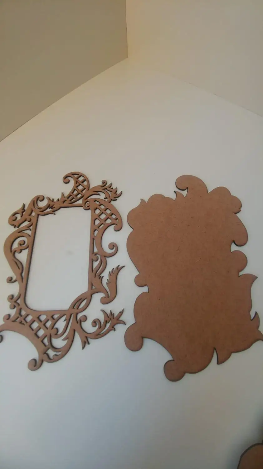 Lazer Kesim Mdf fotoaguraf chercevesi Resimlik(Boyanabilir