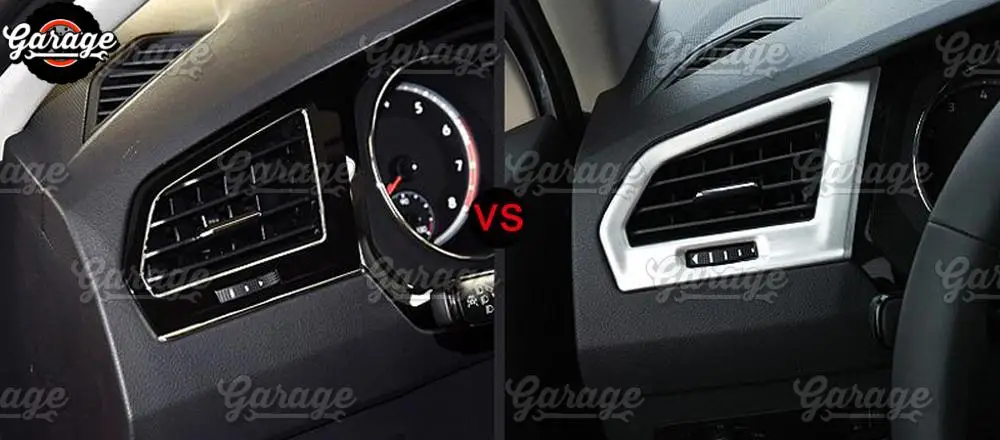 Рамка бокового вентиляционного отсека для Volkswagen Tiguan- ABS пластик литье 1 комплект/2 шт. украшения для стайлинга автомобилей
