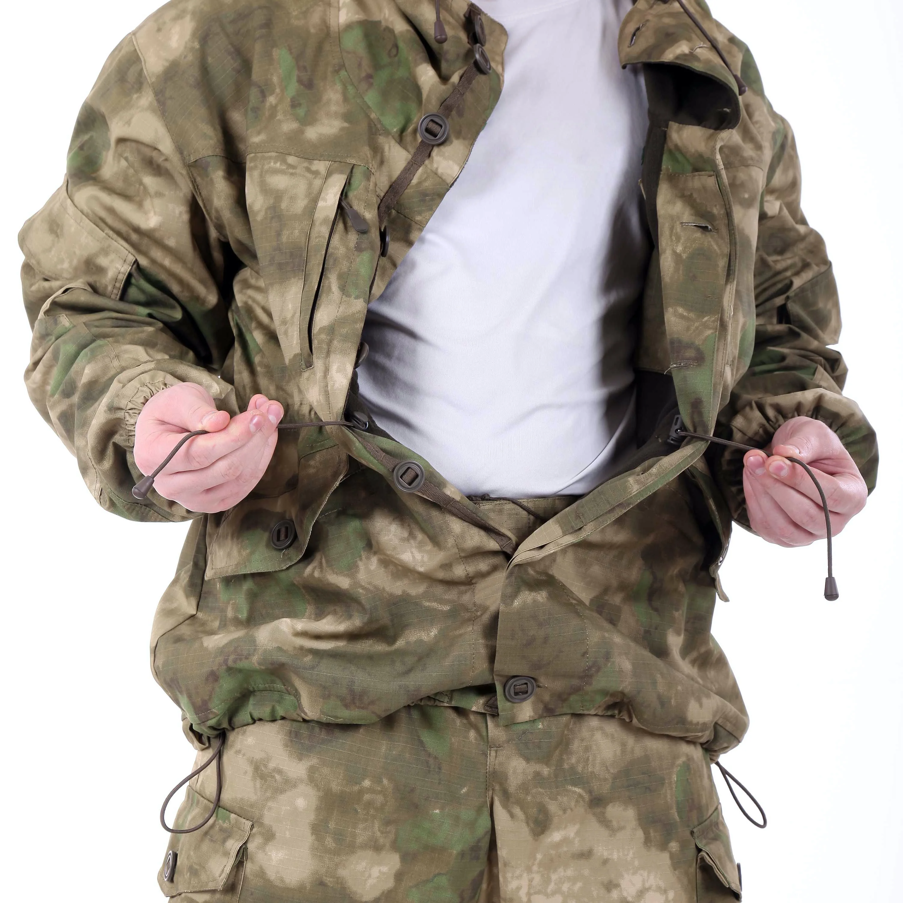 Костюм из флиса Gorka Rip-stop, A-Tacs FG