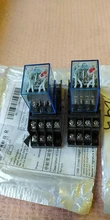 Electromagnetic-Relay Base Din-Rail-14-Pins MY4NJ AC220V Coil DC12V 4NC 4NO Small 1set
