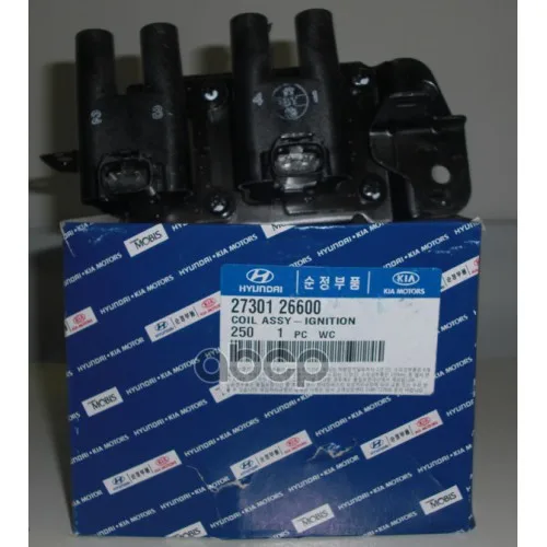 Катушка Зажигания Hyundai Getz(2002)/ Accent Ii Hyundai-KIA арт. 2730126600