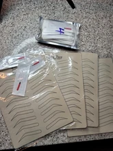 Tatuaje Microblading para práctica de cejas, cosmético para la piel, sin tinta, maquillaje permanente, entrenamiento de cejas, suministro de tatuaje para la piel