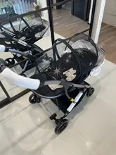 Cochecito de bebé 3 en 1, carrito de bebé ligero con marco de aluminio de paisaje alto, con asiento de coche para recién nacido, sin impuestos en la UE Coballe