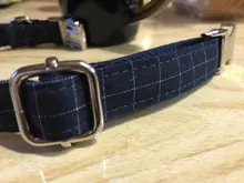 Leash Set Collars Lead Name Custom Personalized Adjustable Plaid Suit Id-Tag Faber