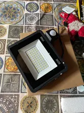 Flood-Light Led-Reflector Motion-Sensor Exterior Ip65 Waterproof 100W 220V 50W 30W 