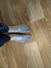 Calcetines deportivos de Yoga para mujer, calcetín de algodón con cabeza redonda, antideslizantes, transpirables, con ventilación, calcetines de Ballet, Pilates, calcetín de baile