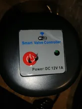 Tuya WiFi inteligente de agua de Gas válvula de Gas Compatible con Alexa Google cierra controlador