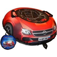 Санки надувные с сумкой "Ватрушка "Супер кар Мерседес" 100 см(КСНВ100-МС