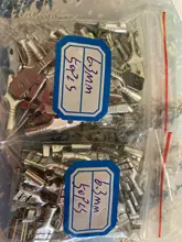 Connector Terminals Electrical-Wire-Connectors-Set Spring Spade Car-Speaker Female Cold-Crimp