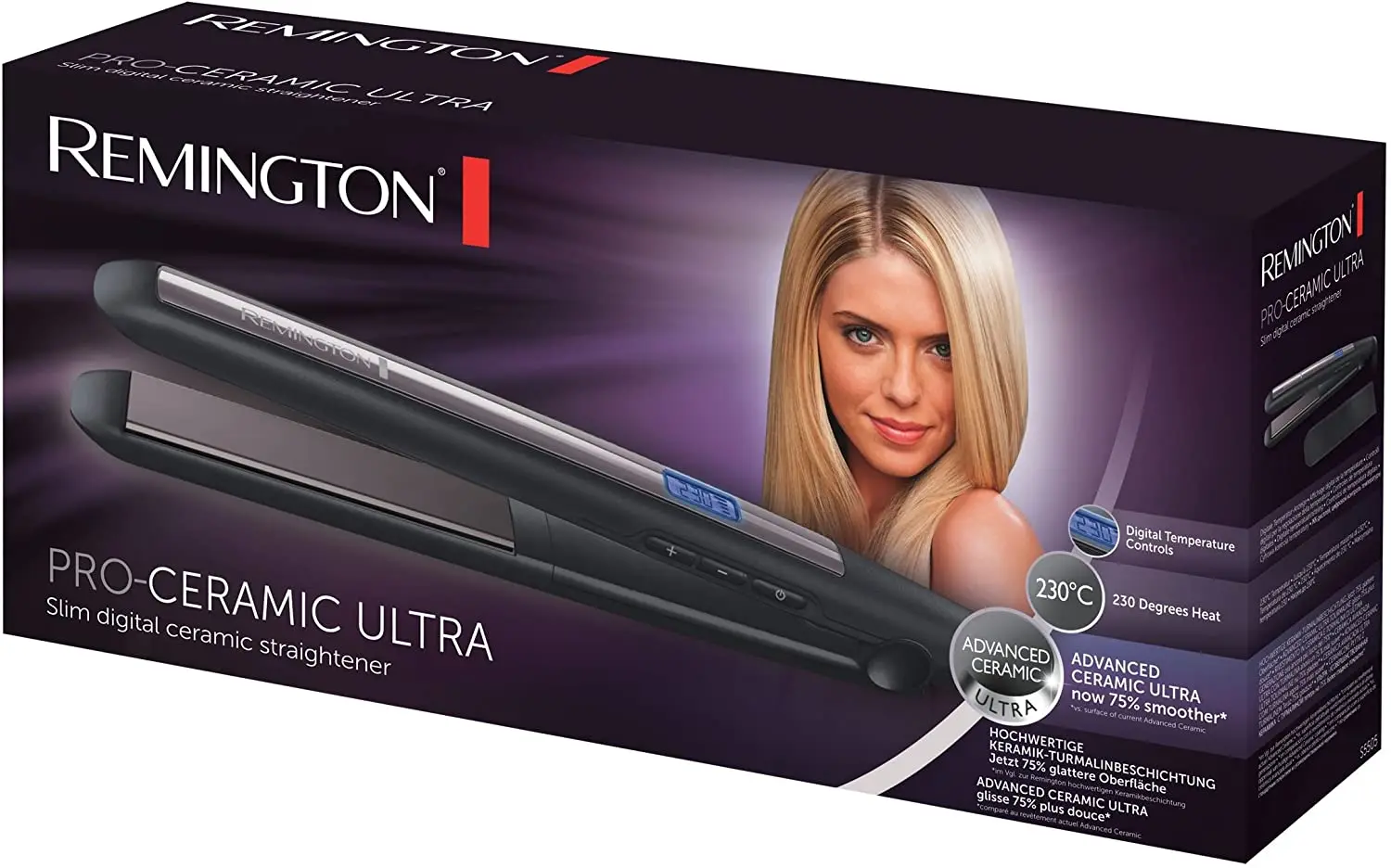 compare remington hair straighteners