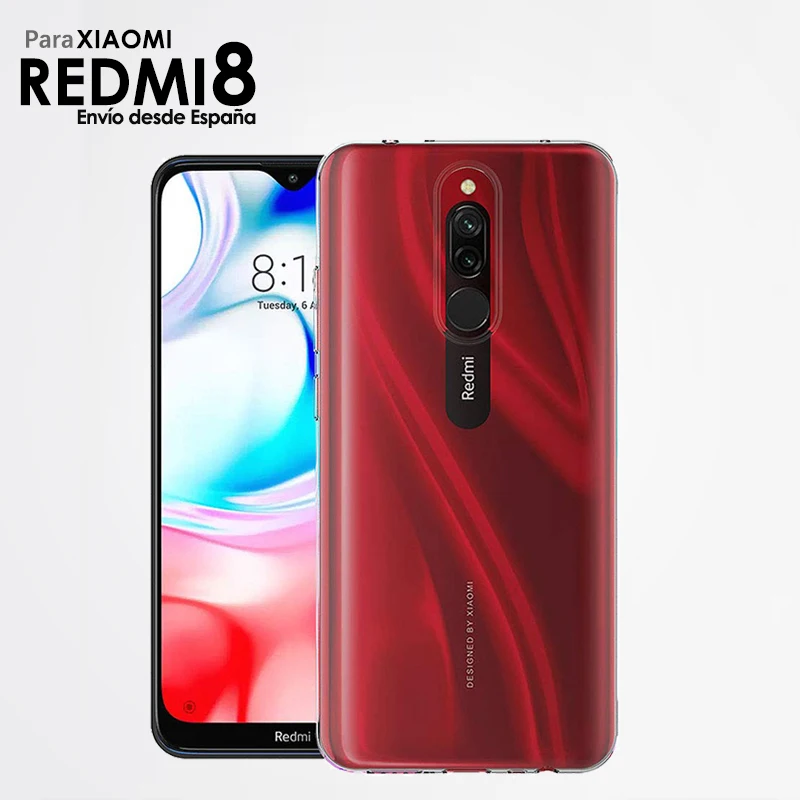 Гелевый Чехол из ТПУ силиконовый чехол для мобильного телефона Xiaomi Redmi 8 задняя