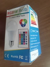 RGB Lamp Lighting Led-Light-Bulb Remote-Control Party-Decor Dimmable-Color 220v Led 110V