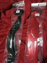 Eunice-Pinzas largas y lisas de 22 pulgadas para mujer, postizo de pelo sintético resistente al calor, color blanco, rojo, morado y rosa