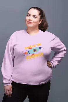 

Angemiel Wear Cosmos Pink Women Sweatshirts