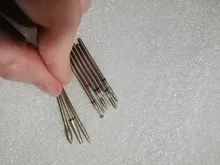 Juego de brocas de diamante para manicura, 10 Uds., accesorios para pedicura y limpieza de cutículas