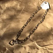 ZOVOLI-cadena de oro grueso de varias capas para mujer, Gargantilla Punk, collar con colgante redondo Irregular a la moda, joyería 2021