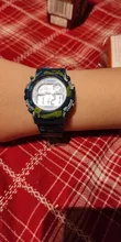 Reloj Digital impermeable para niños y niñas, cronógrafo con luz LED colorida, con indicador de fecha y semana, Camuflaje Azul marino, 2020