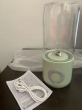 Licuadora eléctrica portátil con USB, miniprocesador de batidos de alimentos, exprimidor Personal de frutas, 500ml