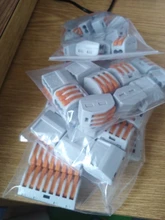 Cable-Connectors Push-In-Terminal-Block 222 Fast-Wire Spl-2/3 223 Compact Universal