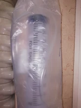 Jeringa de plástico de 100ml, Kit de Tubo Transparente de 80cm para medir nutrientes, útil para el hogar